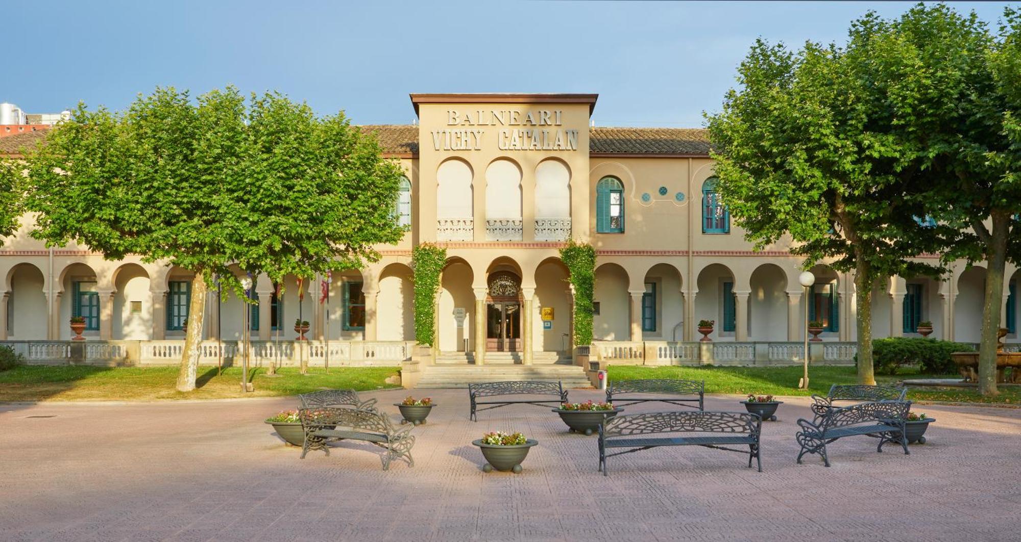 1881 Hotel Balneario Vichy Catalan Caldes de Malavella Kültér fotó