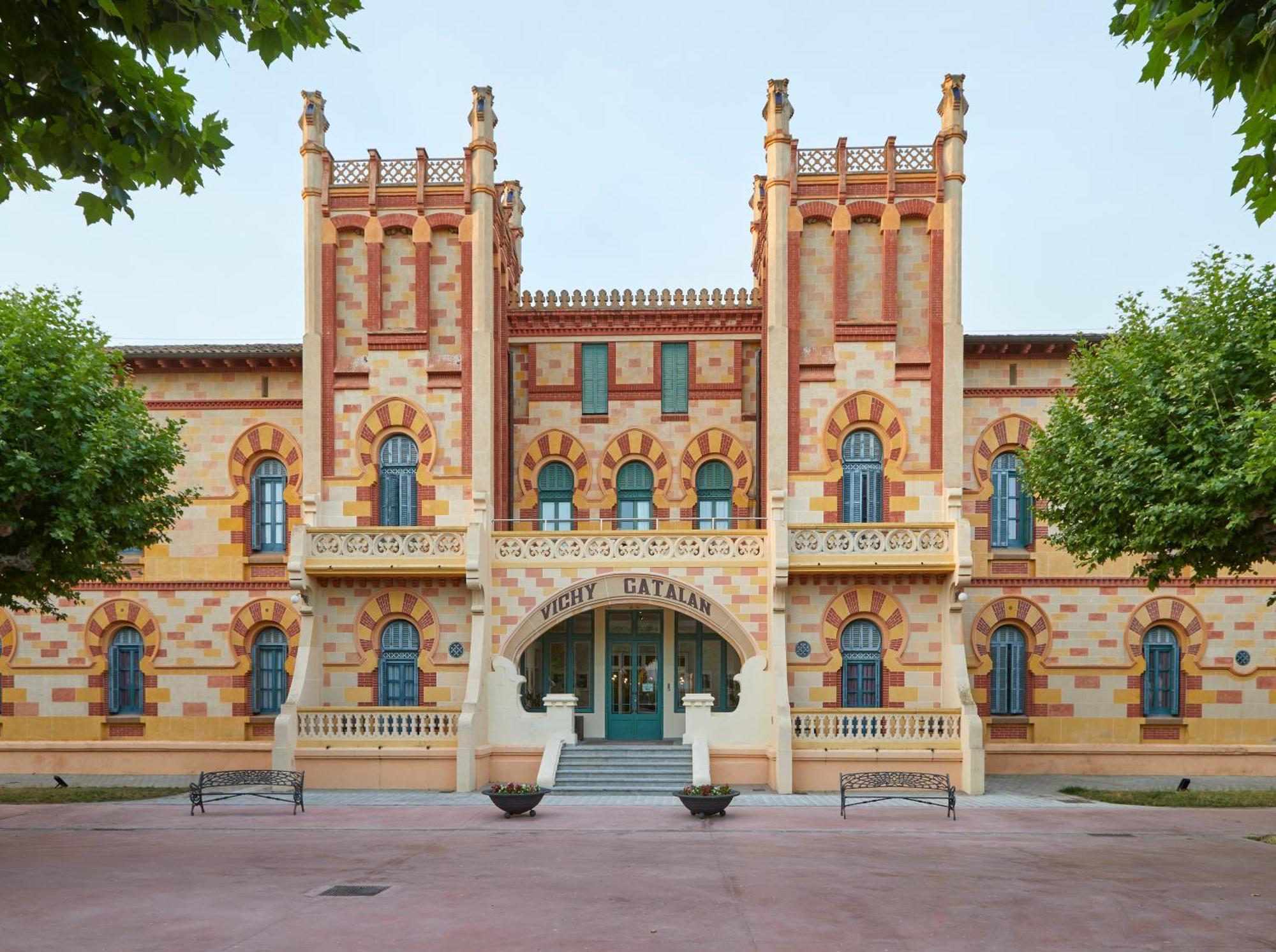 1881 Hotel Balneario Vichy Catalan Caldes de Malavella Kültér fotó