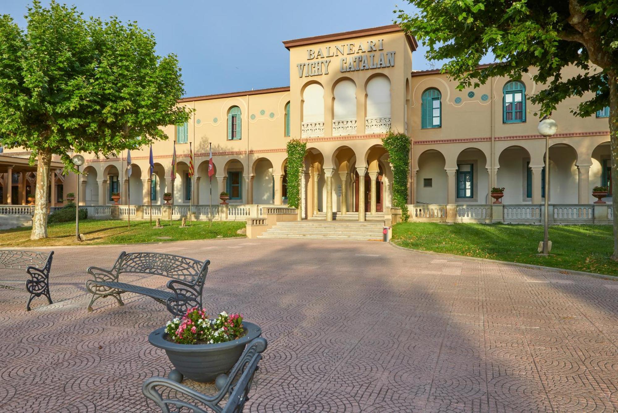 1881 Hotel Balneario Vichy Catalan Caldes de Malavella Kültér fotó